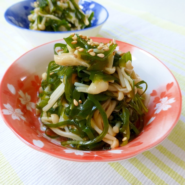 切り昆布とえのきのゴマポン酢和え レシピ 作り方 By うみ 楽天レシピ